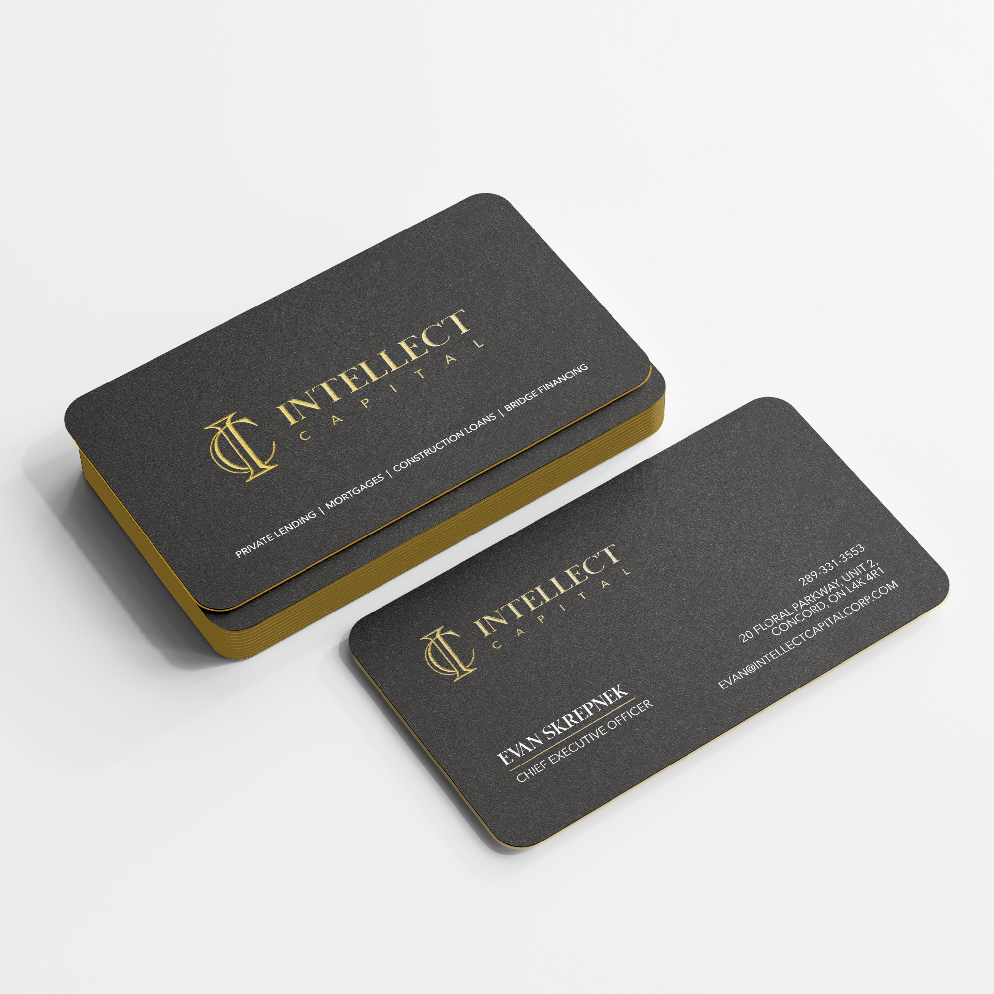 Business card mockup